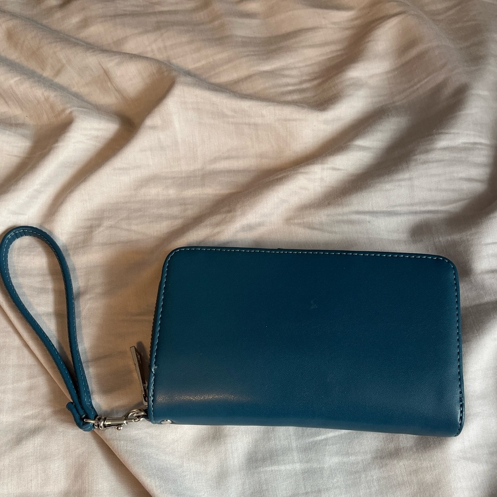 Target “a new day” teal wallet